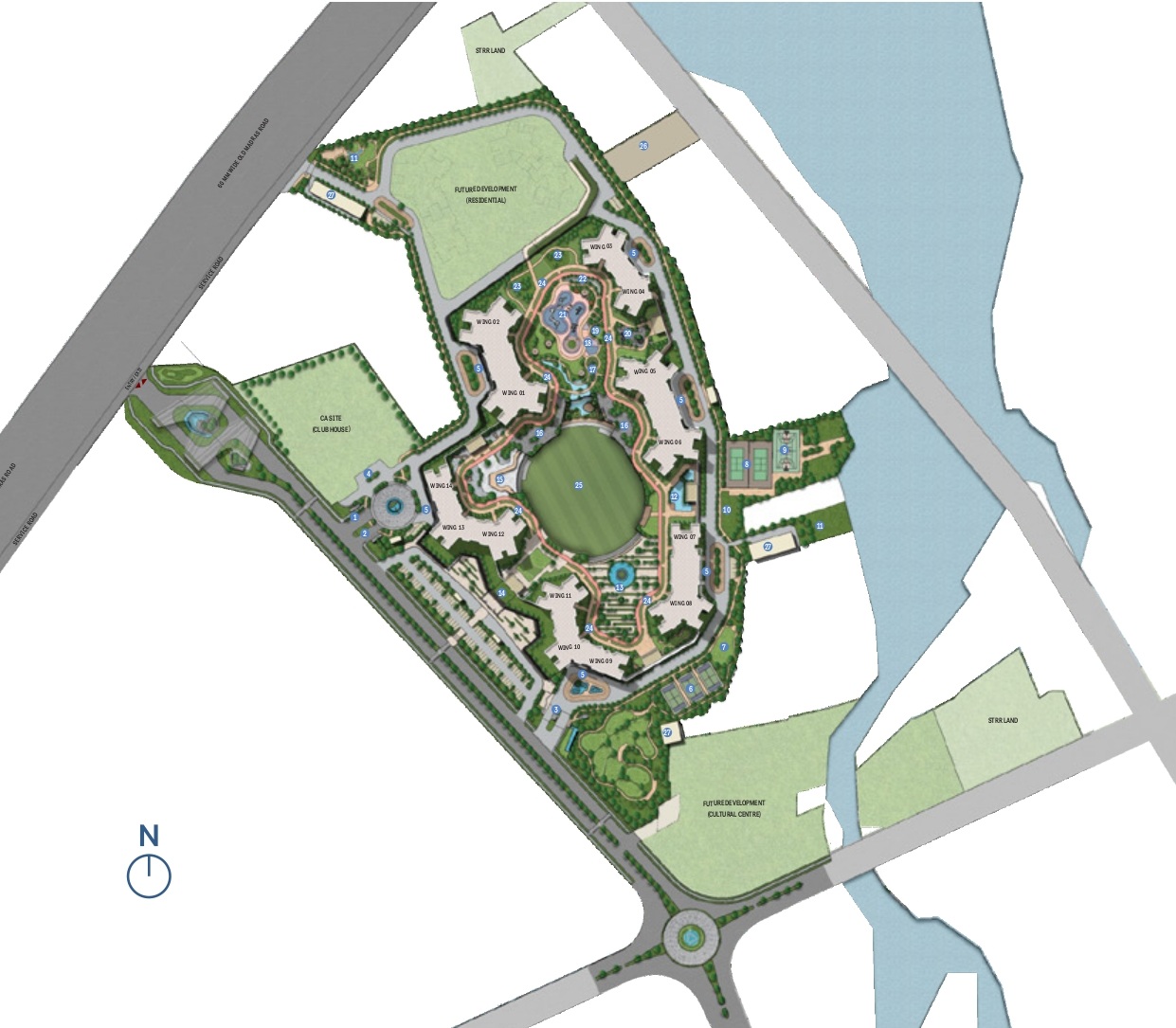 Sobha One Residences Master Plan