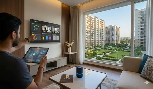 Featured Image of The Future of Lifestyle: Smart Home Features and Tech Integration in Sobha One Residences