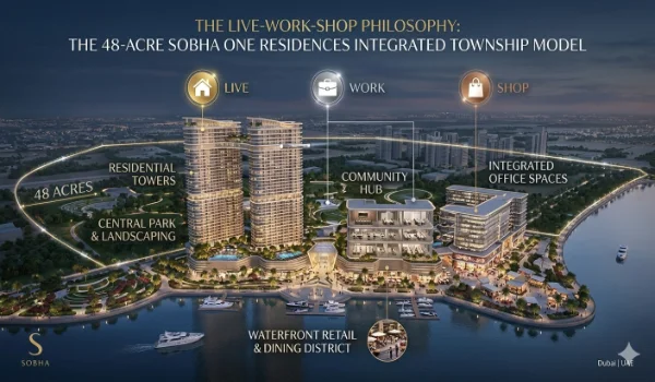 Featured Image of The Live-Work-Shop Philosophy: The 48-Acre Sobha One Residences Integrated Township Model